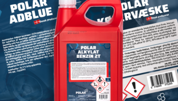 Polar AS - etiket design