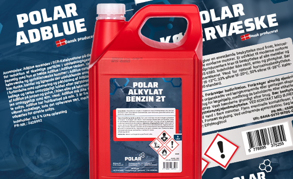 Polar AS - etiket design